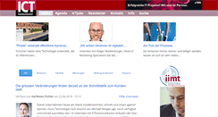 Desktop Screenshot of ictk.ch